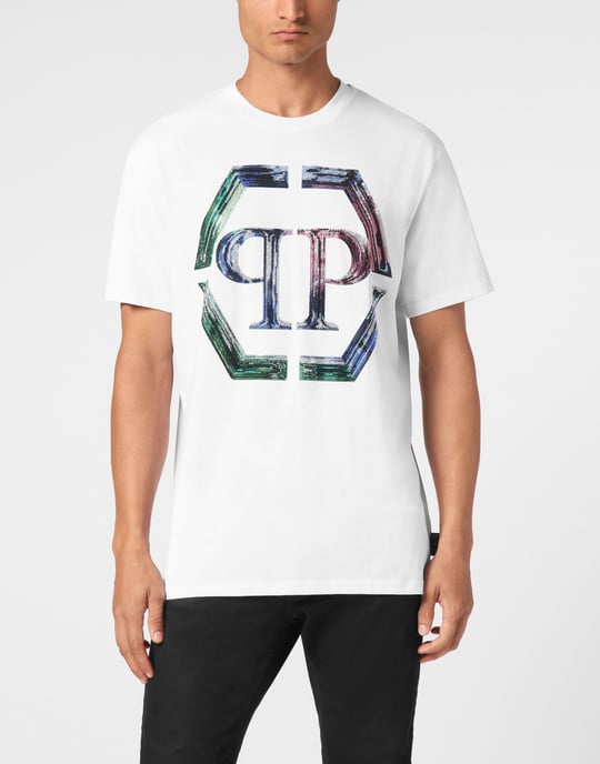 T-Shirt Ronde Hals Hexagon - Image 2