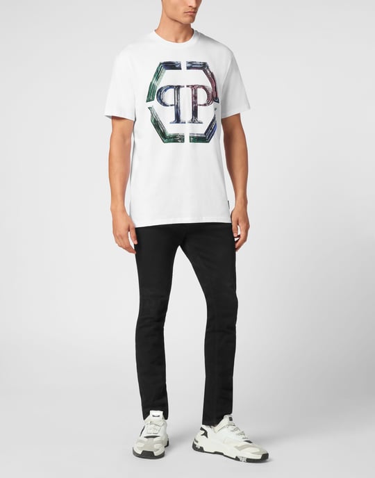 T-Shirt Ronde Hals Hexagon - Image 3