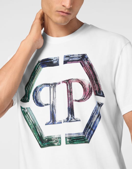 T-Shirt Ronde Hals Hexagon - Image 5