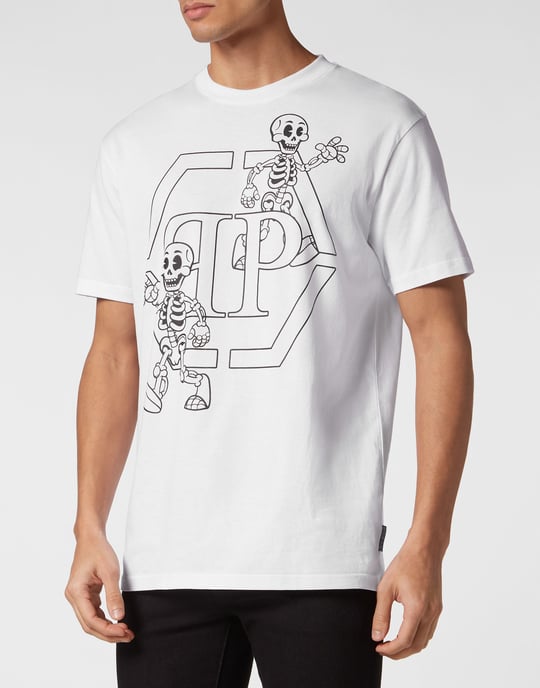 T-Shirt Ronde Hals Skeleton - Image 2
