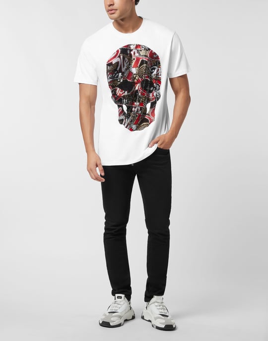 T-Shirt Ronde Hals Ss Skull - Image 4
