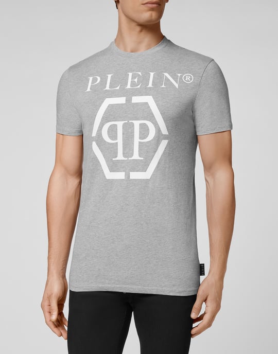 T-Shirt Rund Hals Hexagon - Image 2