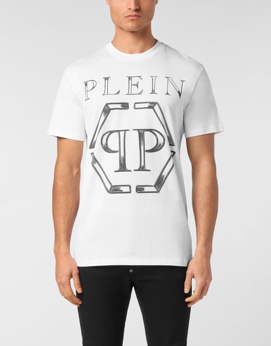 T-Shirt Round Neck Hexagon - Image 3