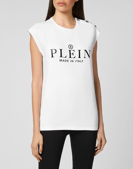 T-Shirt Ronde Hals Iconic Plein - Image 2