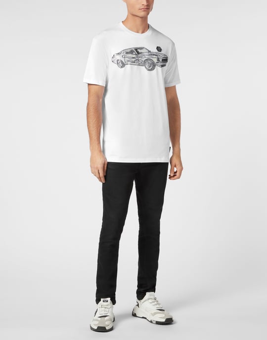 T-shirt rundhals racingskjorta - Image 3