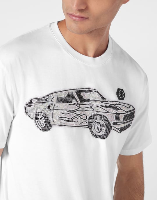 T-shirt rundhals racingskjorta - Image 5