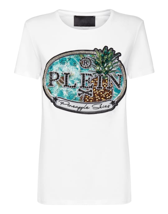 T-Shirt Rund Hals Pineapple Skies - Image 1