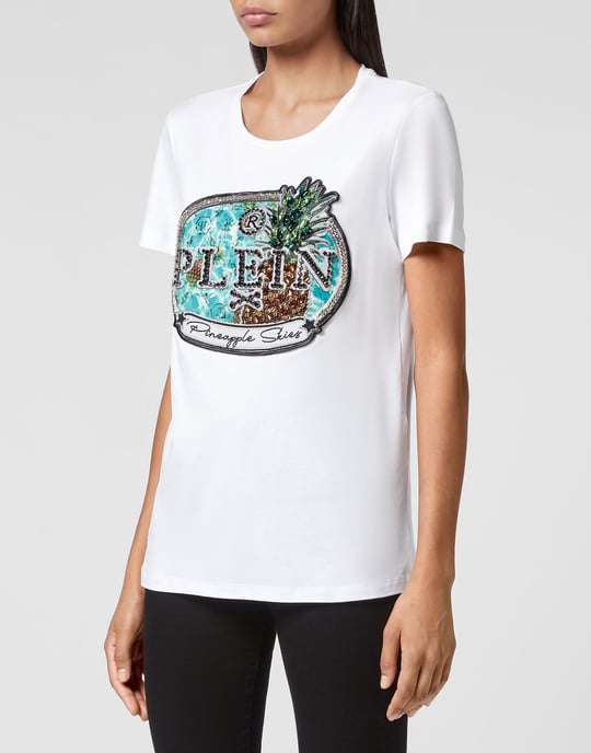 T-Shirt Rund Hals Pineapple Skies - Image 2