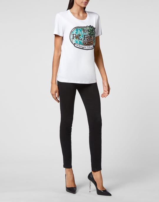 T-Shirt Rund Hals Pineapple Skies - Image 4