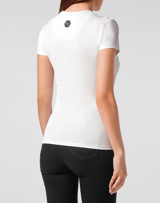 T-Shirt Rund Hals Hexagon - Image 3
