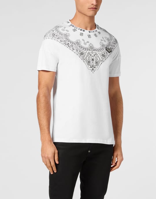 T-Shirt Ronde Hals Paisley - Image 2