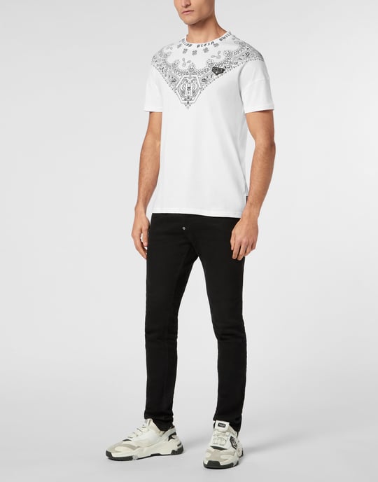 T-Shirt Ronde Hals Paisley - Image 3