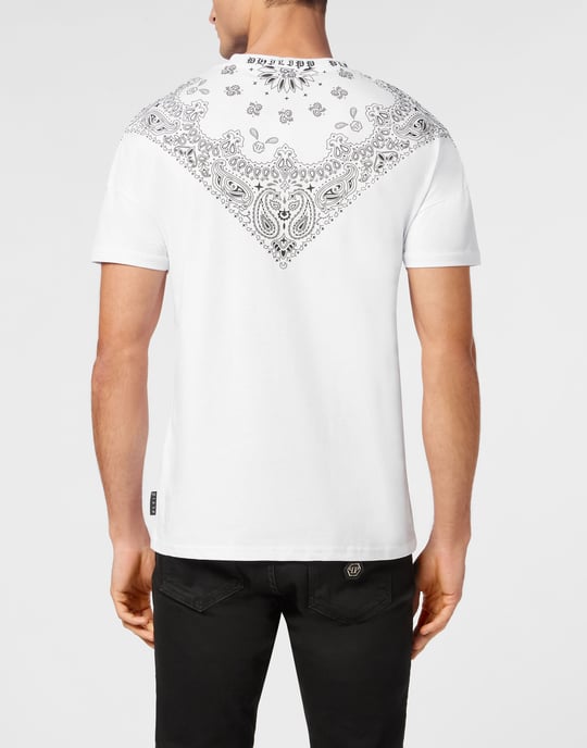 T-Shirt Ronde Hals Paisley - Image 4
