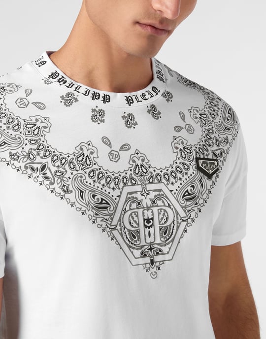 T-Shirt Ronde Hals Paisley - Image 5