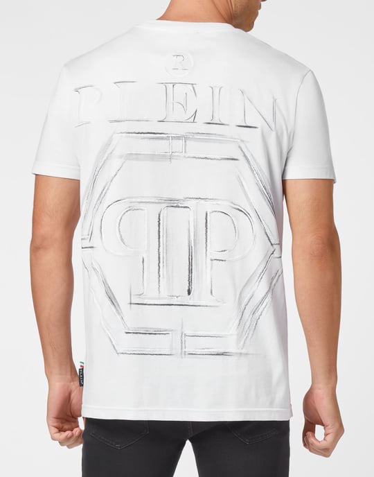 T-Shirt Ronde Hals Hexagon - Image 5
