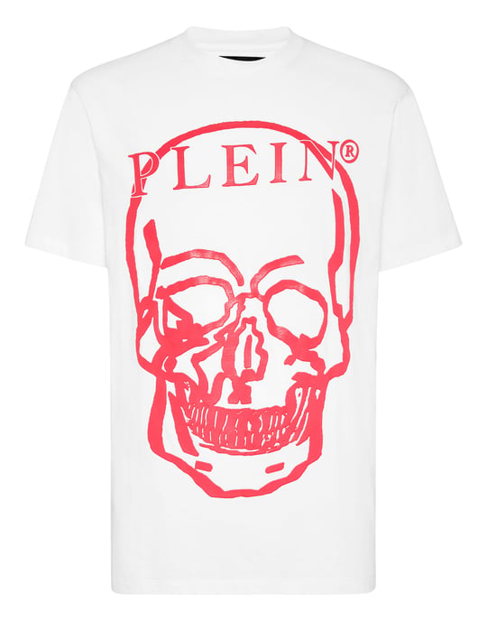 T-Shirt Rund Hals Skull And Plein - Image 1