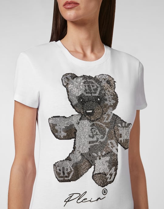 T-shirt med rund halsringning - Image 5