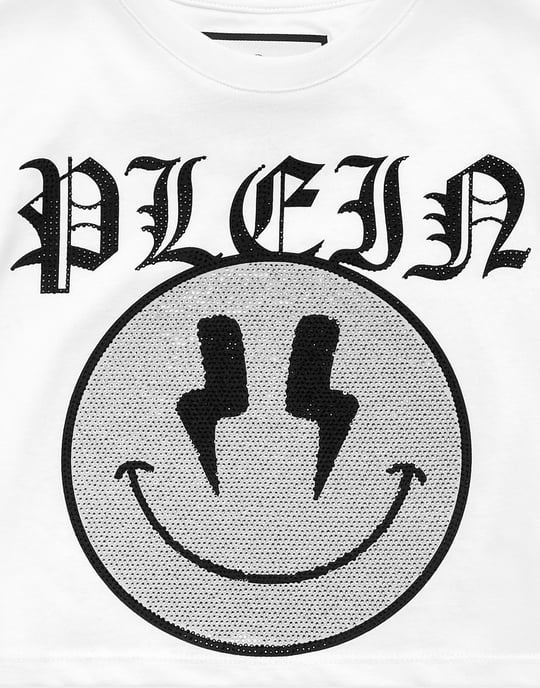 Beskuren T-shirt Rund Halsad Ss Smile - Image 2