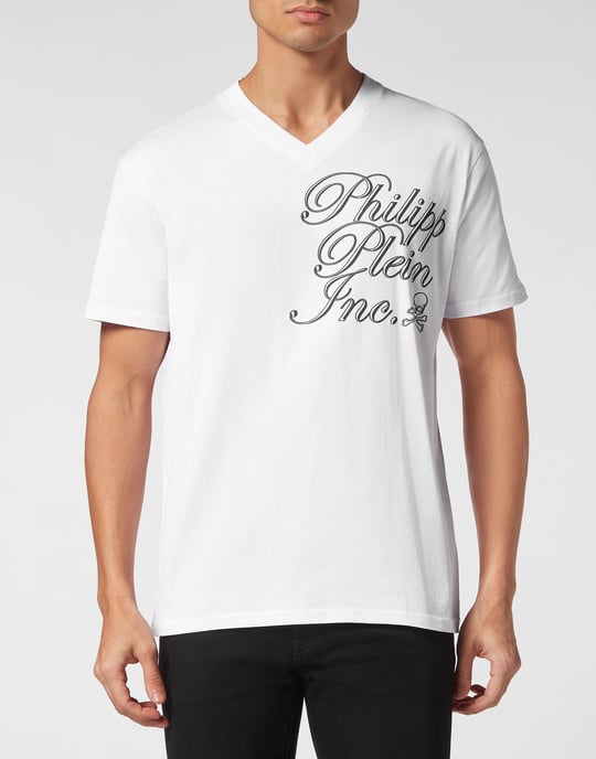 T-Shirt V-Ringad - Image 2