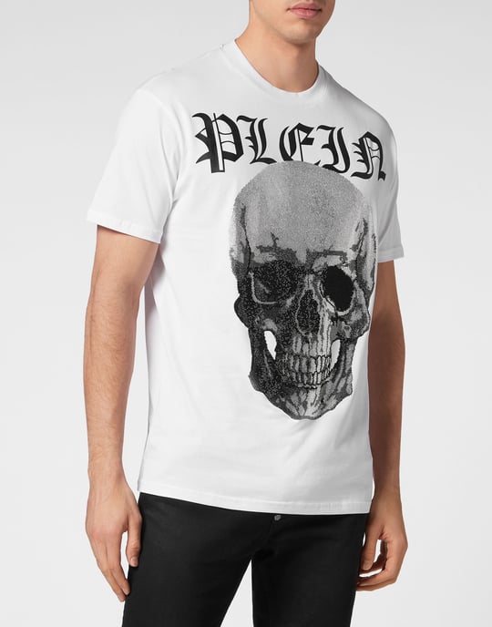 T-Shirt Rund Hals Skull - Image 2
