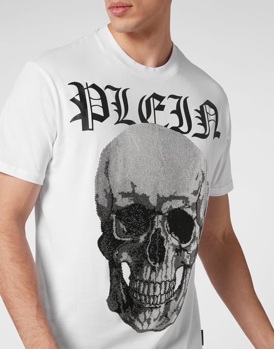 T-Shirt Rund Hals Skull - Image 5