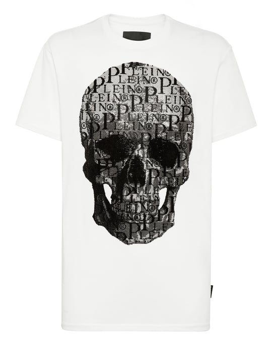 T-Shirt Ronde Hals Skull And Plein - Image 1