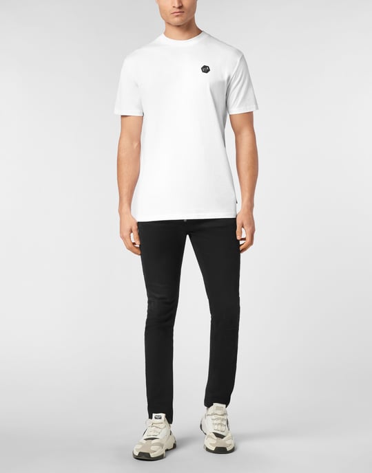 T-Shirt Ronde Hals Gothic Plein - Image 3