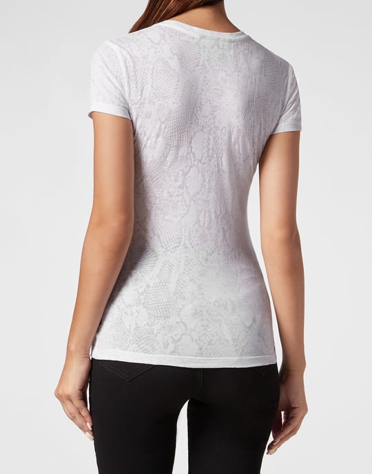 T-Shirt Slim Fit Gothic Plein - Image 3