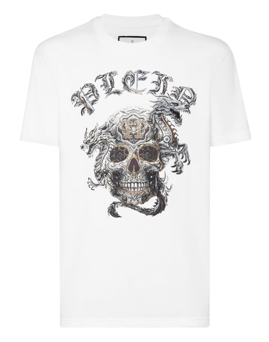 T-Shirt Round Neck Skull - Image 1