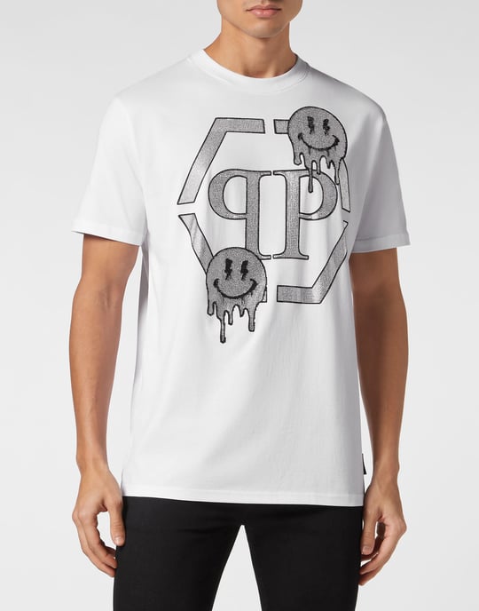 T-Shirt Round Neck Smile - Image 2