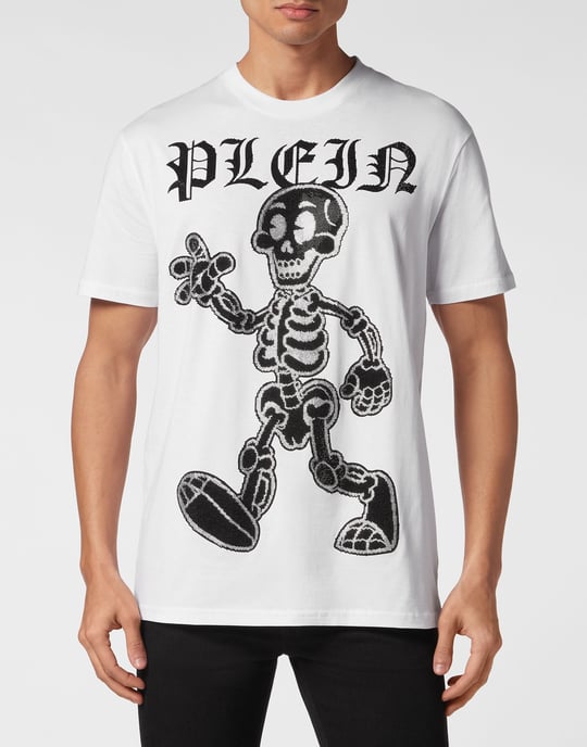 T-Shirt Round Neck Skeleton - Image 2