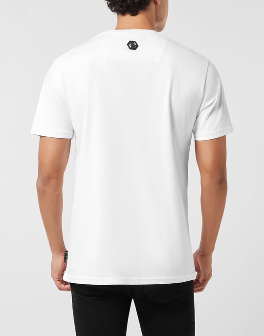 Round Neck T-Shirt Bulldog Crystal - Image 4