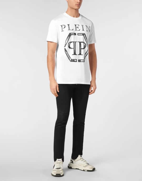 T-Shirt Round Neck Hexagon - Image 3