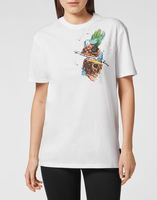 T-Shirt Rund Hals Pineapple Skies - Image 2