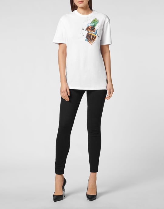 T-Shirt Rund Hals Pineapple Skies - Image 4