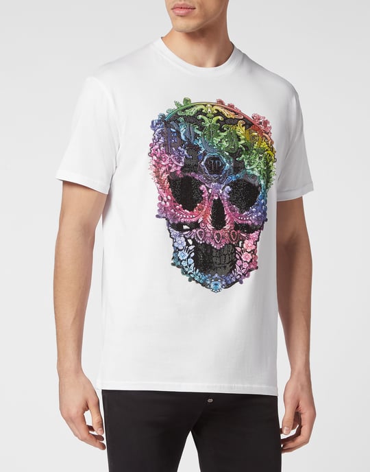 T-Shirt Ronde Hals Skull - Image 2