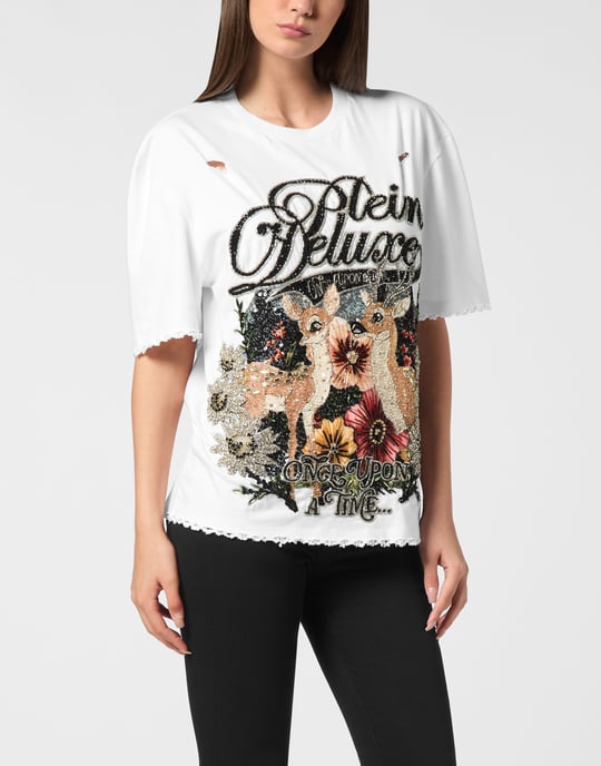 Man Fit Destroyed T-shirt Fairy - Image 2