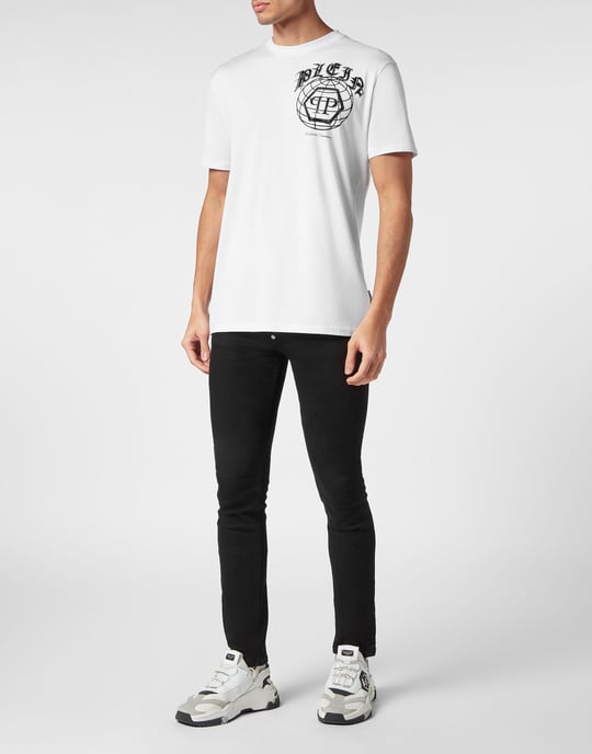 T-shirt med rund halsringning - Image 3