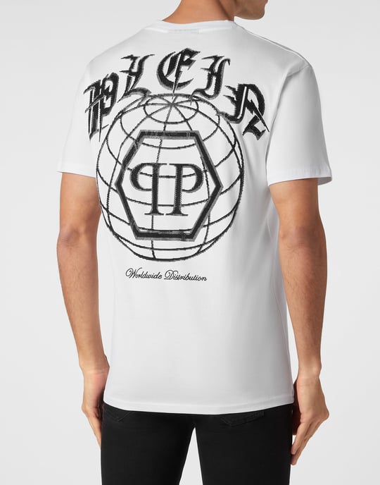 T-shirt med rund halsringning - Image 4