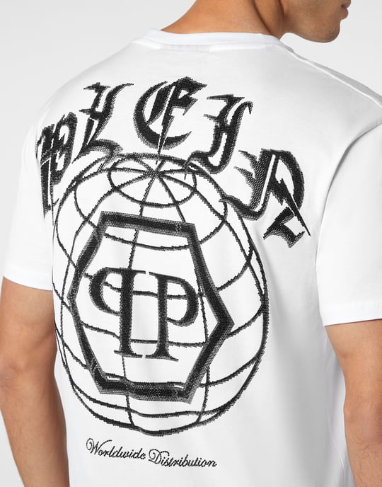 T-shirt med rund halsringning - Image 5