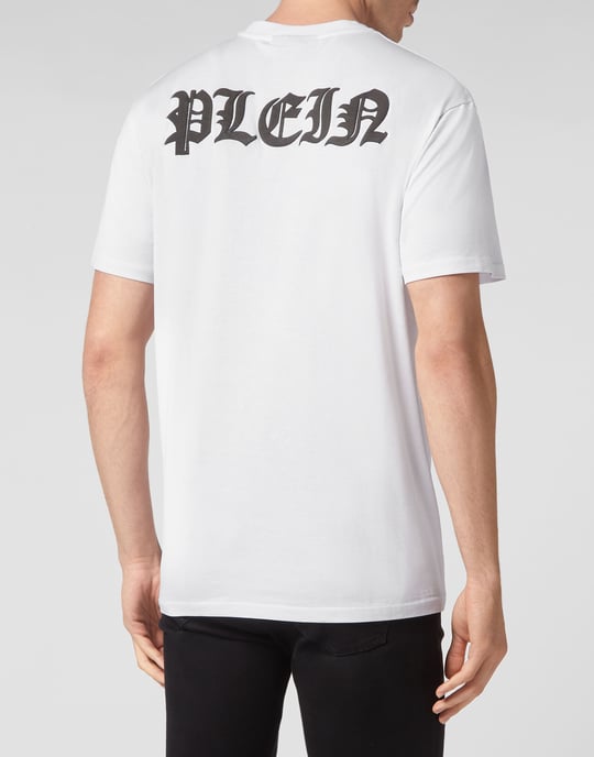T-Shirt Rund Hals Gothic Plein - Image 3