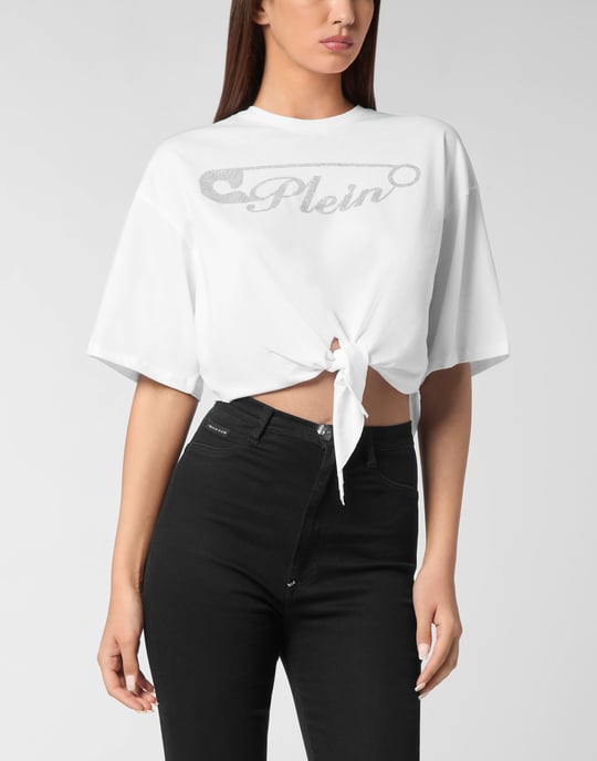 T-shirt med rund hals - Image 3