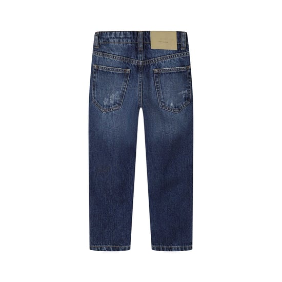 Minoti Jongens Denim Gescheurde Jeans (Donkerblauw) - Image 2