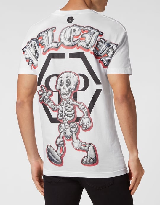 T-Shirt Round Neck Skull - Image 3