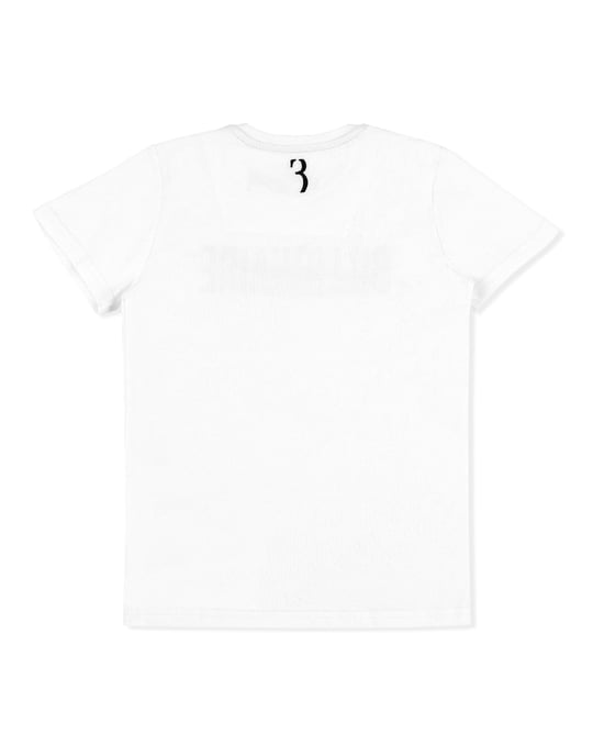 T-shirt med rund hals och logotyp - Image 2