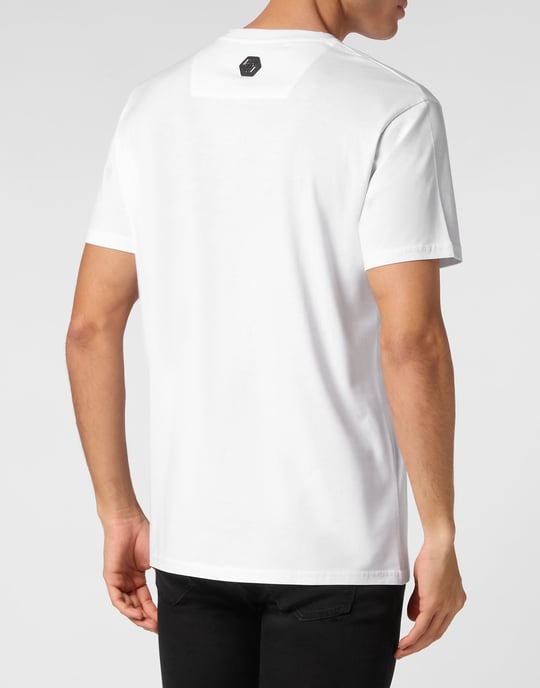 T-shirt med rund halsringning - Image 4