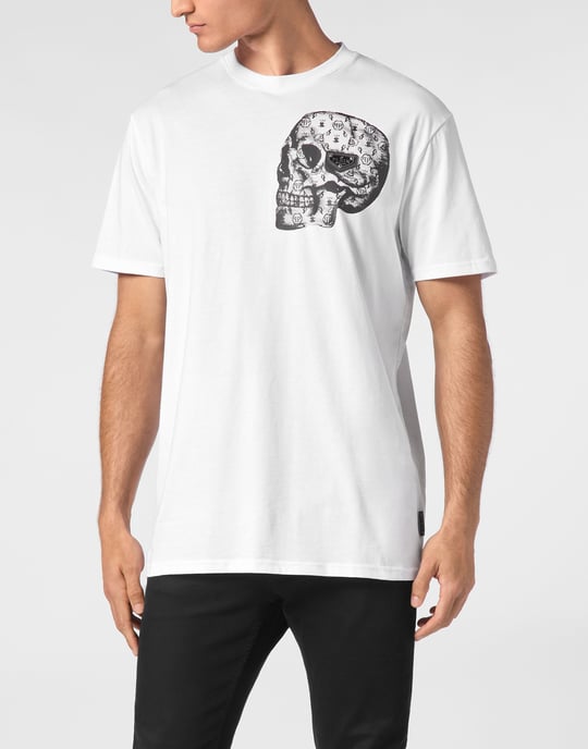 T-Shirt Ronde Hals Skull - Image 2