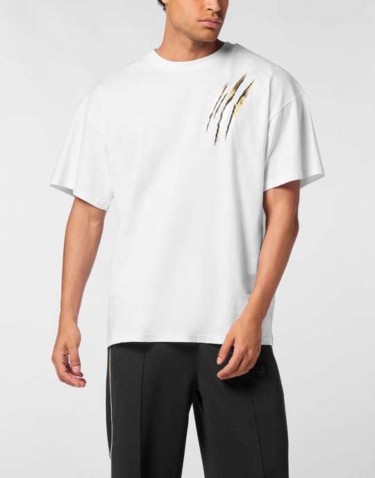 T-shirt Rund Halsad Skrap - Image 2