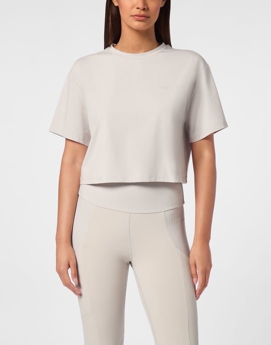T-shirt med rund halsringning - Image 2