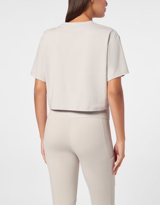 T-shirt med rund halsringning - Image 4